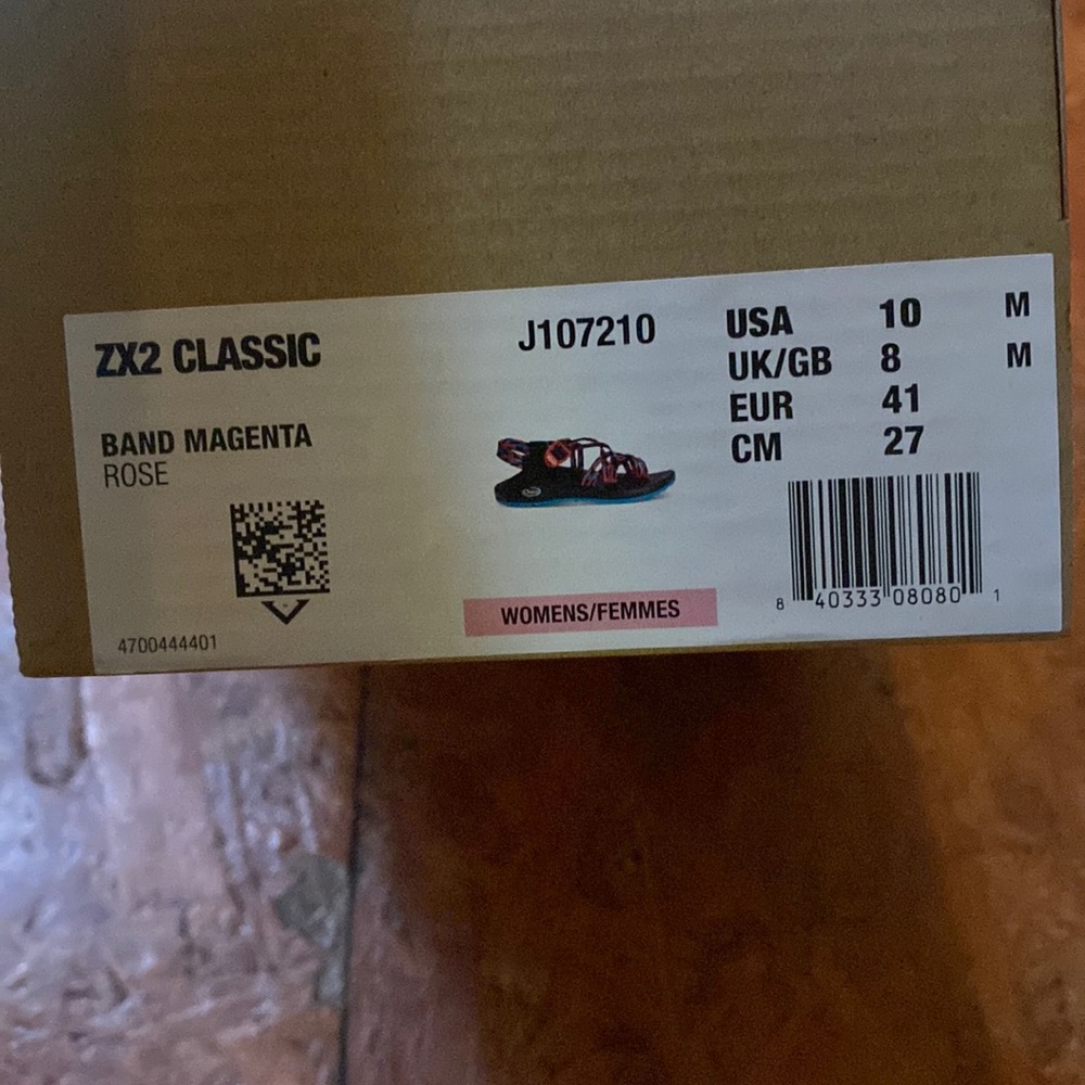 Chaco women’s size 10 ZX2 classic